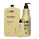 Kit Tratamento Intensivo - Limpeza Pesada, Tratamento Completo e Finalização Premium (3 produtos)