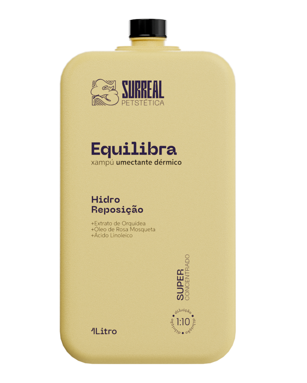 Xampu Equilibra – Limpeza hidratante e balanceada 1L (1:10)