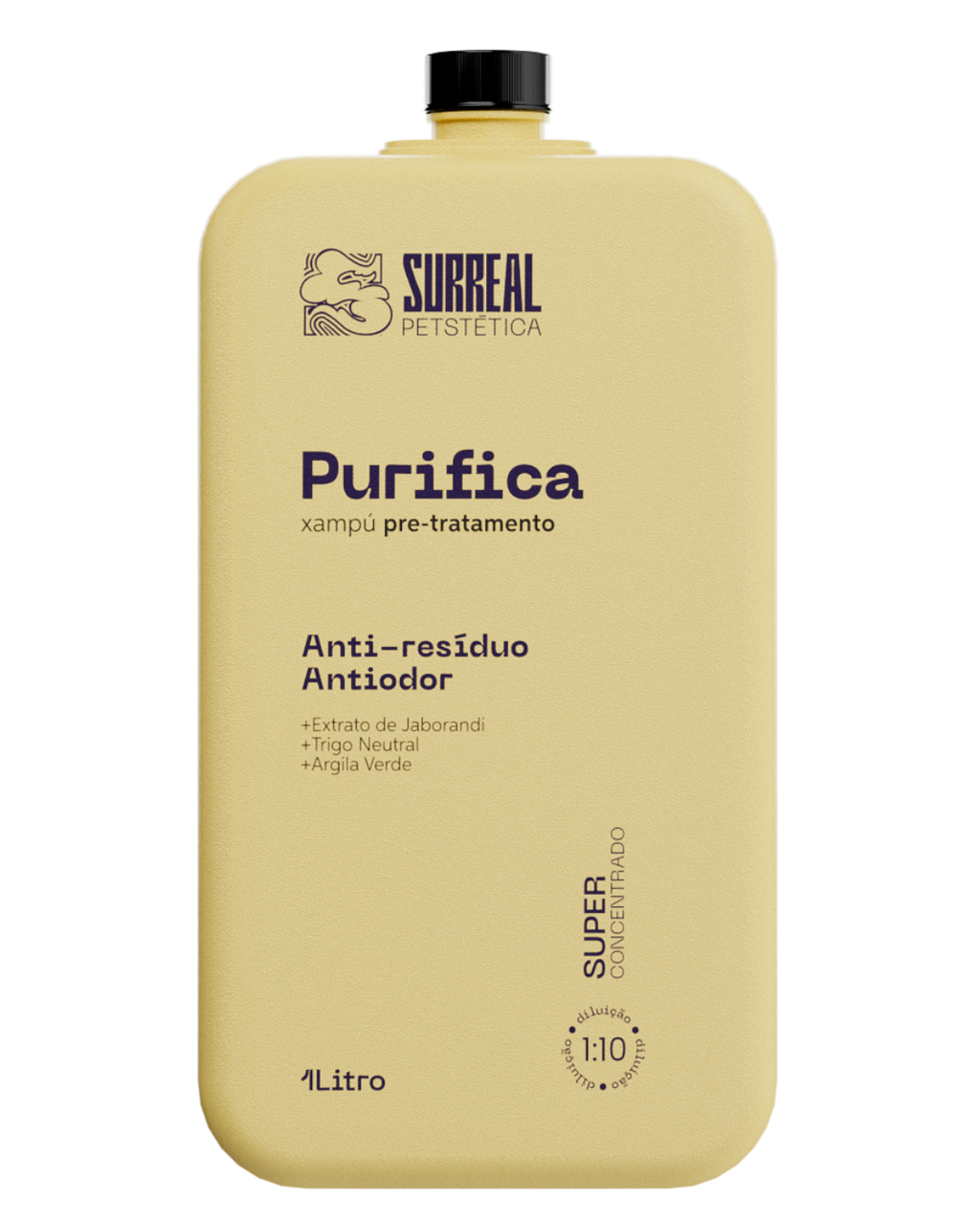 Xampu Purifica – Detox e remoção de oleosidade 1 L (1:10)