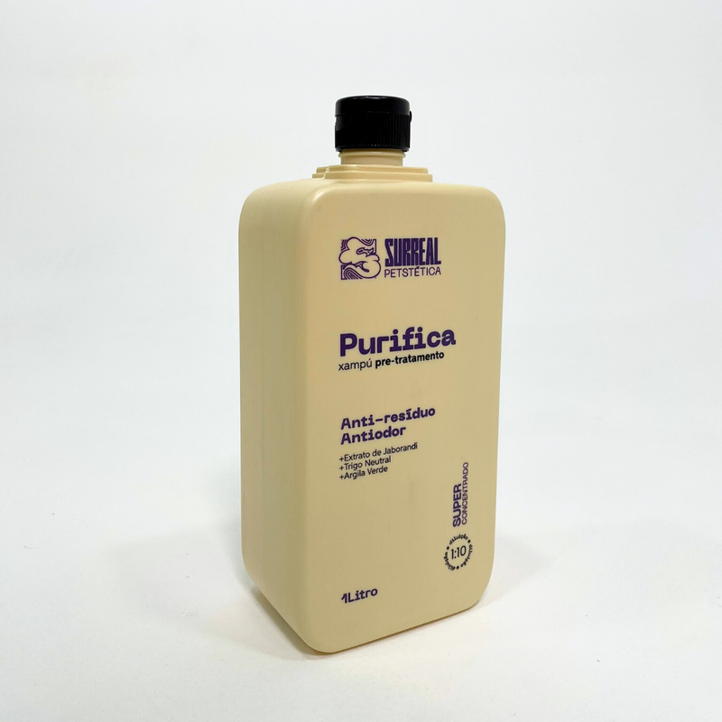 Xampu Purifica da Surreal Pet - Limpeza Profunda e Suave para Pelagem de Pets