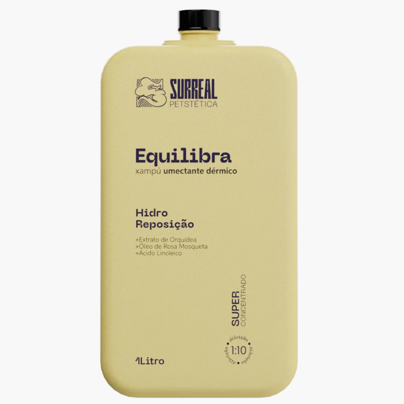 Xampu Equilibra da Surreal Pet - Equilíbrio Perfeito para a Pelagem do seu Pet