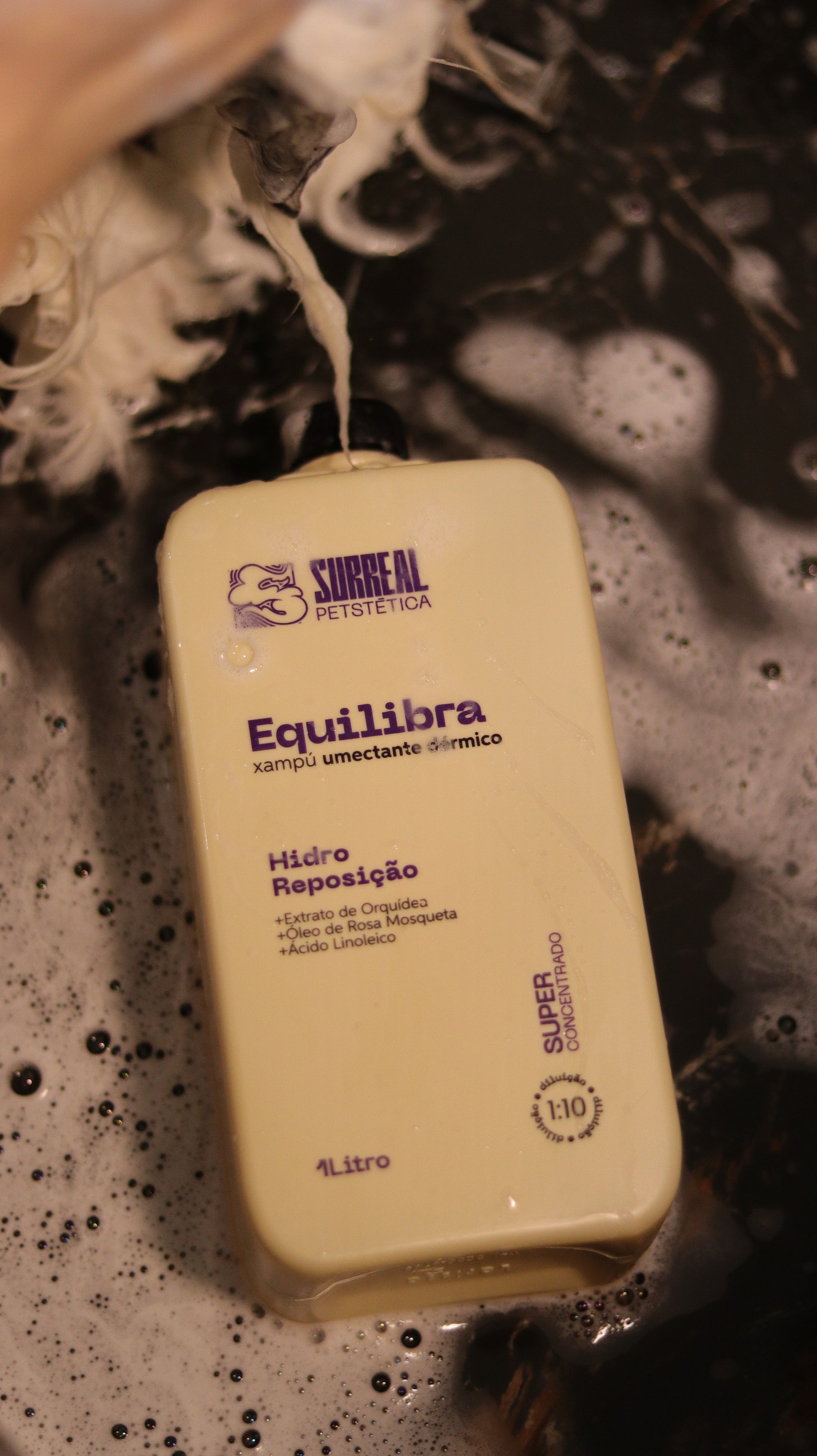 Xampu Equilibra – Limpeza hidratante e balanceada 1L (1:10)