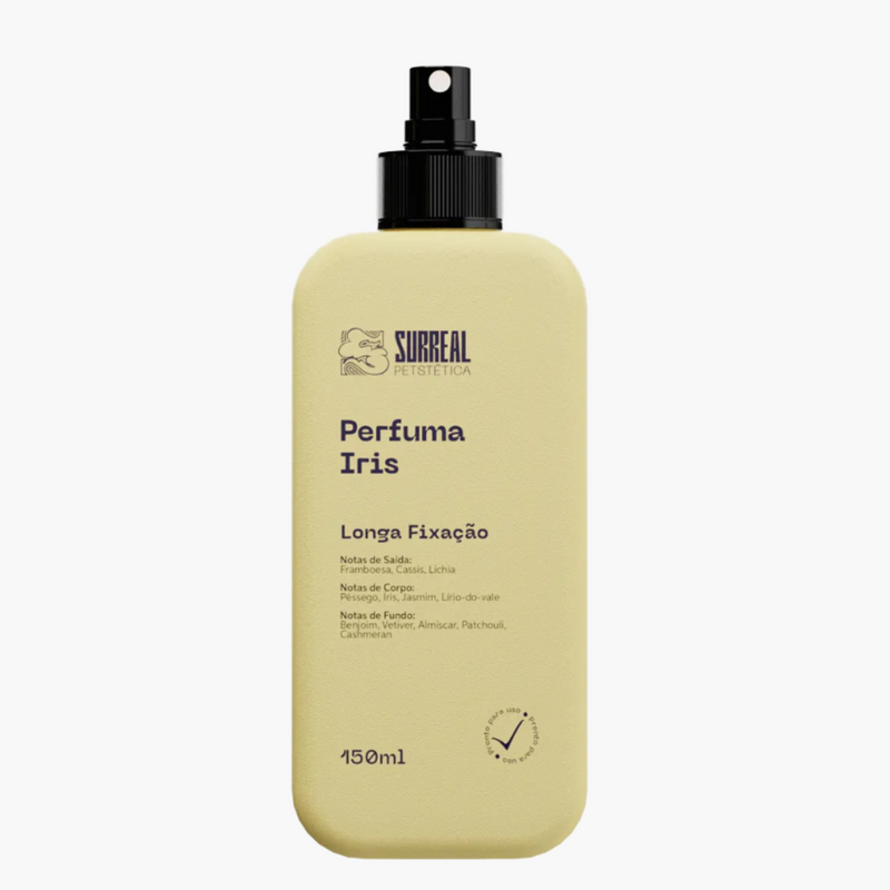 Perfuma Iris da Surreal Pet - Fragrância Sofisticada para Pets que Encantam