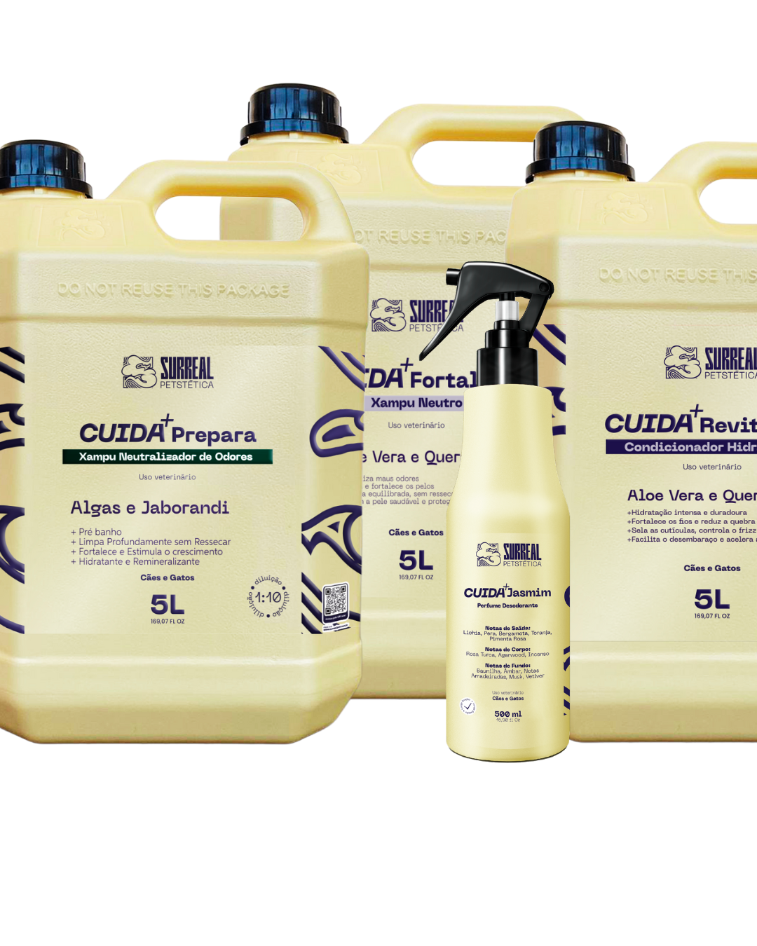 KIT CUIDA+ Essencial Banho e tosa - (4 Produtos)