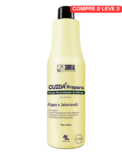 CUIDA+ Prepara - Xampu Neutralizador de Odores 1L (1:10)
