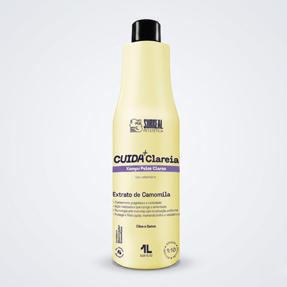Xampu CUIDA+ Clareia - Pelos Claros 1L (1:10)
