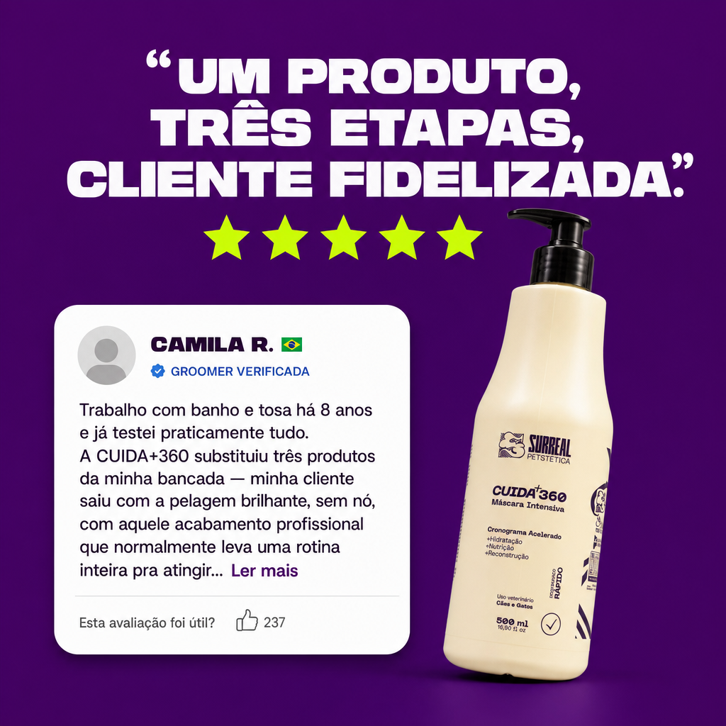 Máscara CUIDA+360 (500ml)